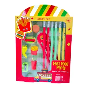 Fast Food-Themed Stationery Set for Kids