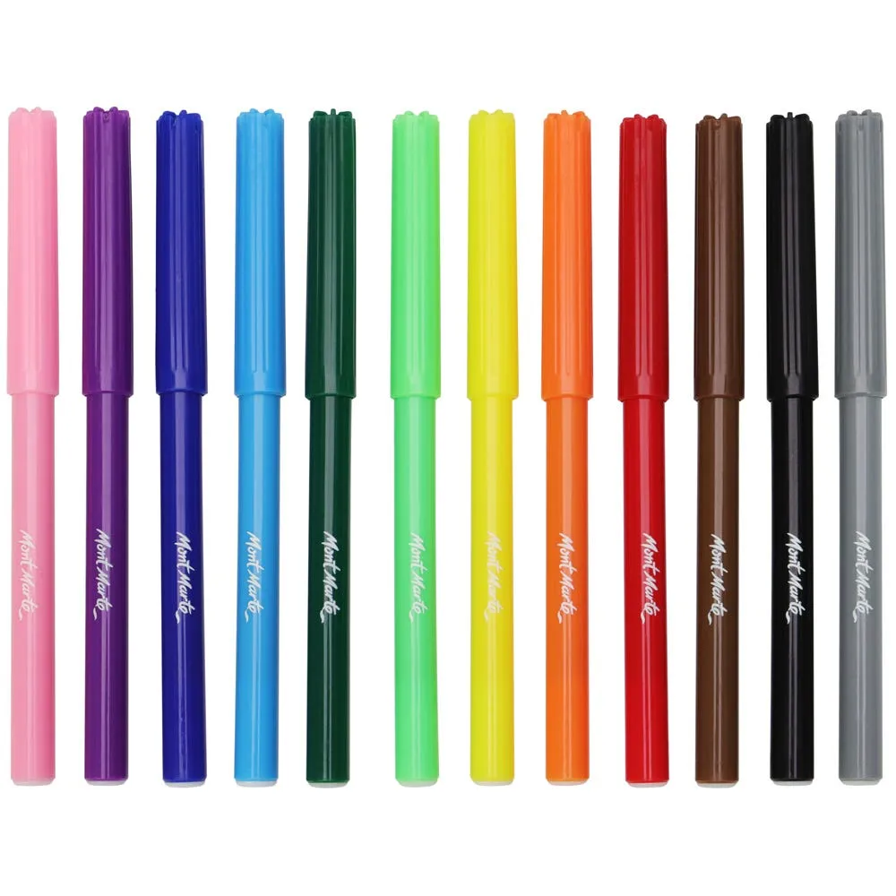 Felt Tip Markers 12pc