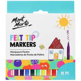 Felt Tip Markers 12pc