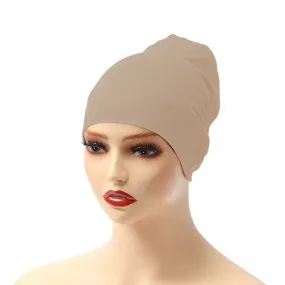 Free Size Full Cover Underscarf - Beige