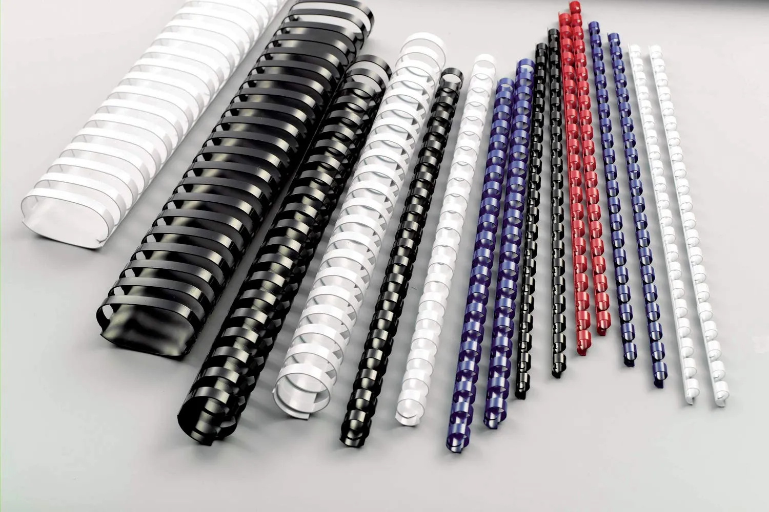 GBC CombBind Binding Combs 51mm 450 Sheet Capacity A4 21 Ring Black Pack of 50
