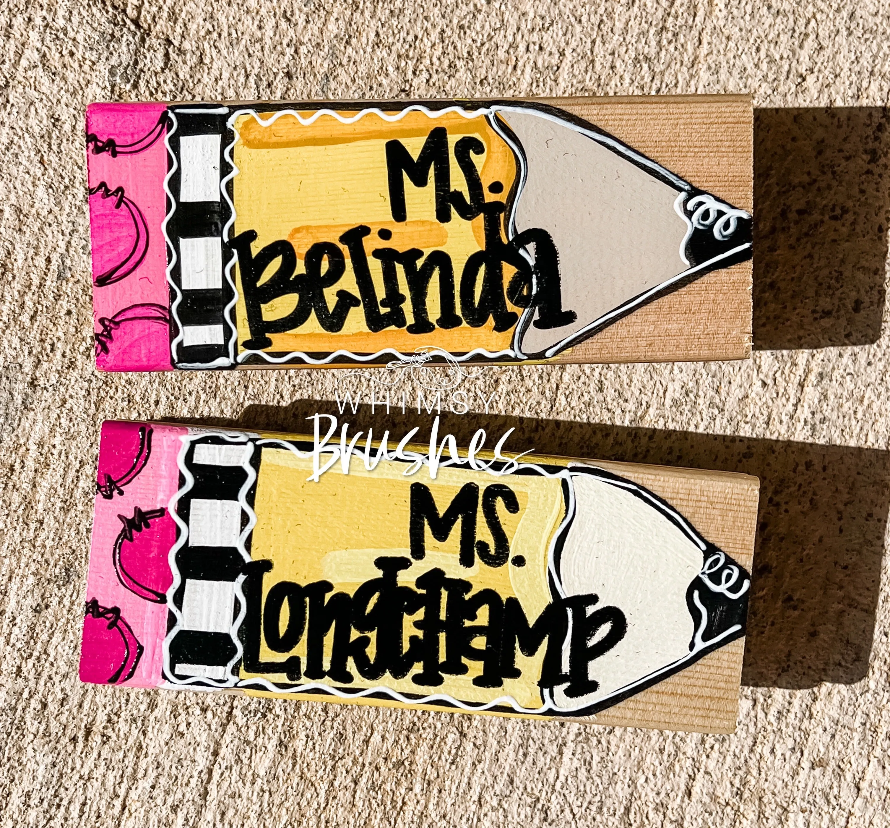 Handpainted Dry Eraser