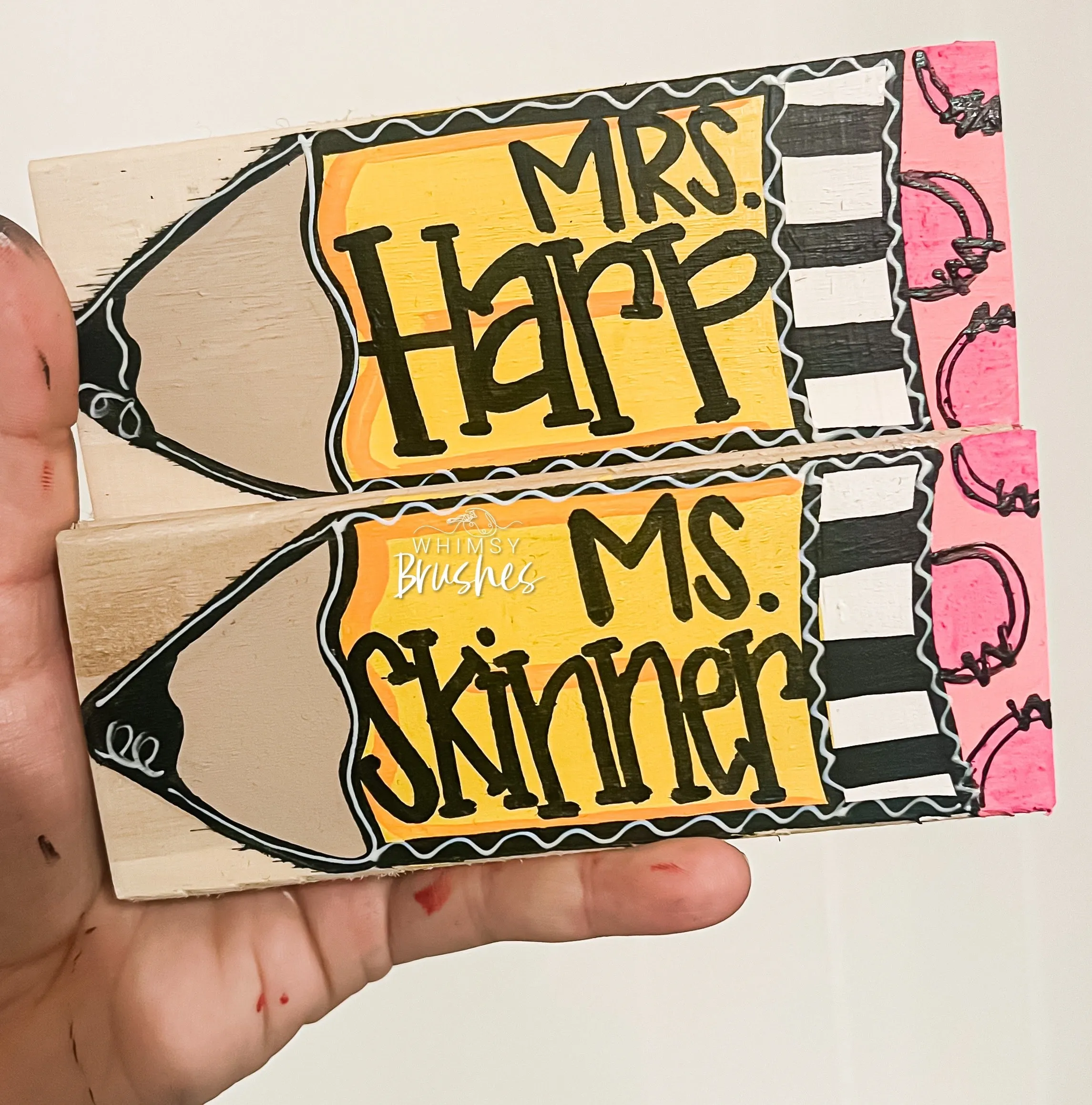 Handpainted Dry Eraser