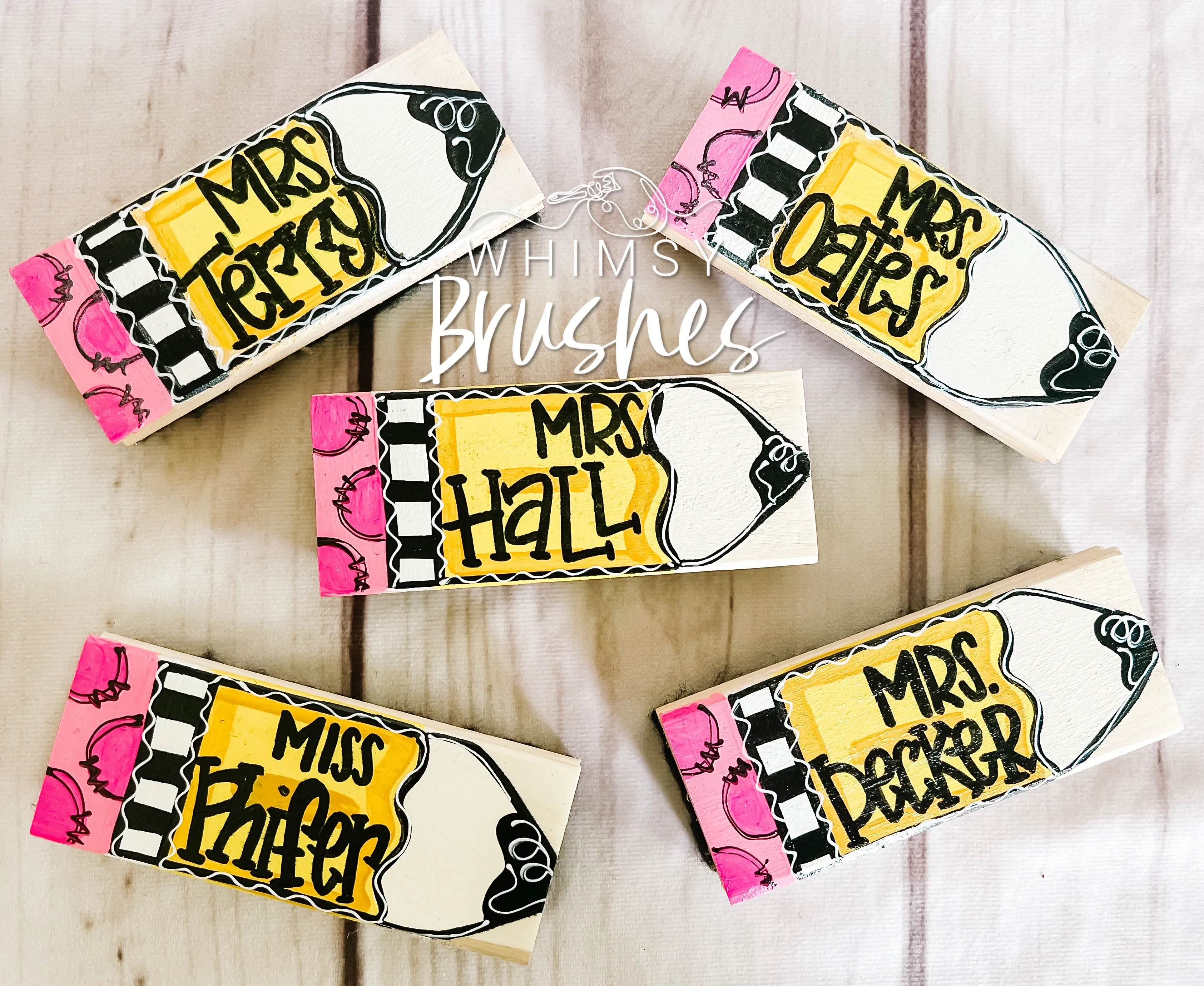 Handpainted Dry Eraser