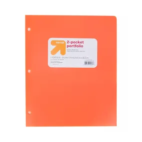 Heavyweight 2-Pocket Poly Portfolio Folder