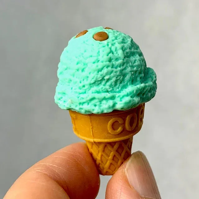 Iwako Ice Cream Shop Puzzle Eraser Set of 7
