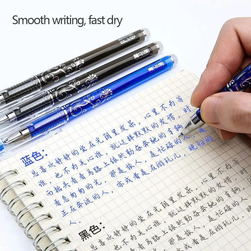 Kawaii Critter Gel Pens Set: Cute Animal Stationery Kit with Erasers