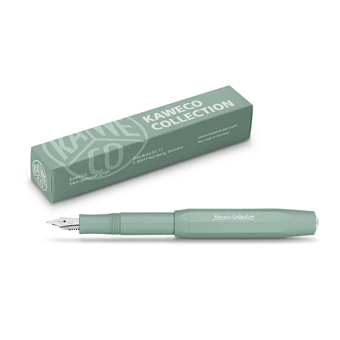 Kaweco Collection Sport Fountain Pen - Smooth Sage Medium