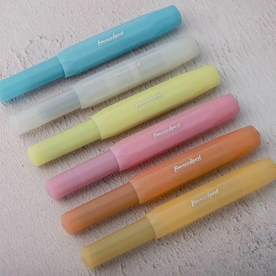 Kaweco Frosted Sport Fountain Pen - Blush Pitaya