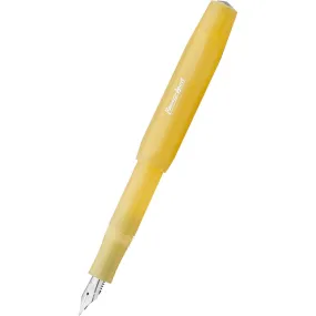 Kaweco Frosted Sport Fountain Pen - Sweet Banana Medium