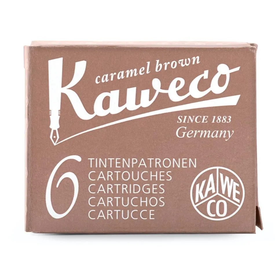 Kaweco Ink Cartridges - Caramel Brown