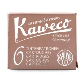 Kaweco Ink Cartridges - Caramel Brown