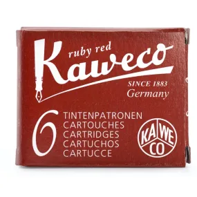 Kaweco Ink Cartridges - Ruby Red