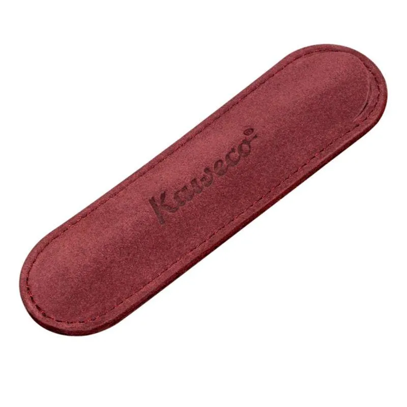 Kaweco Velour Pen Pouch for 1 Pen - Burgundy