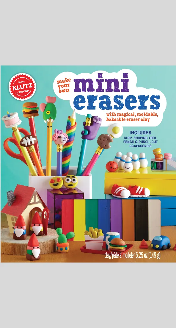 Klutz - Make Your Own Mini Erasers