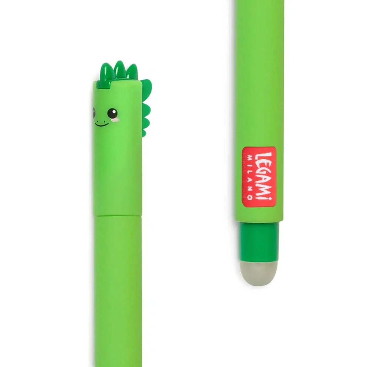 Legami Green Erasable Gel Pen - Dinosaur