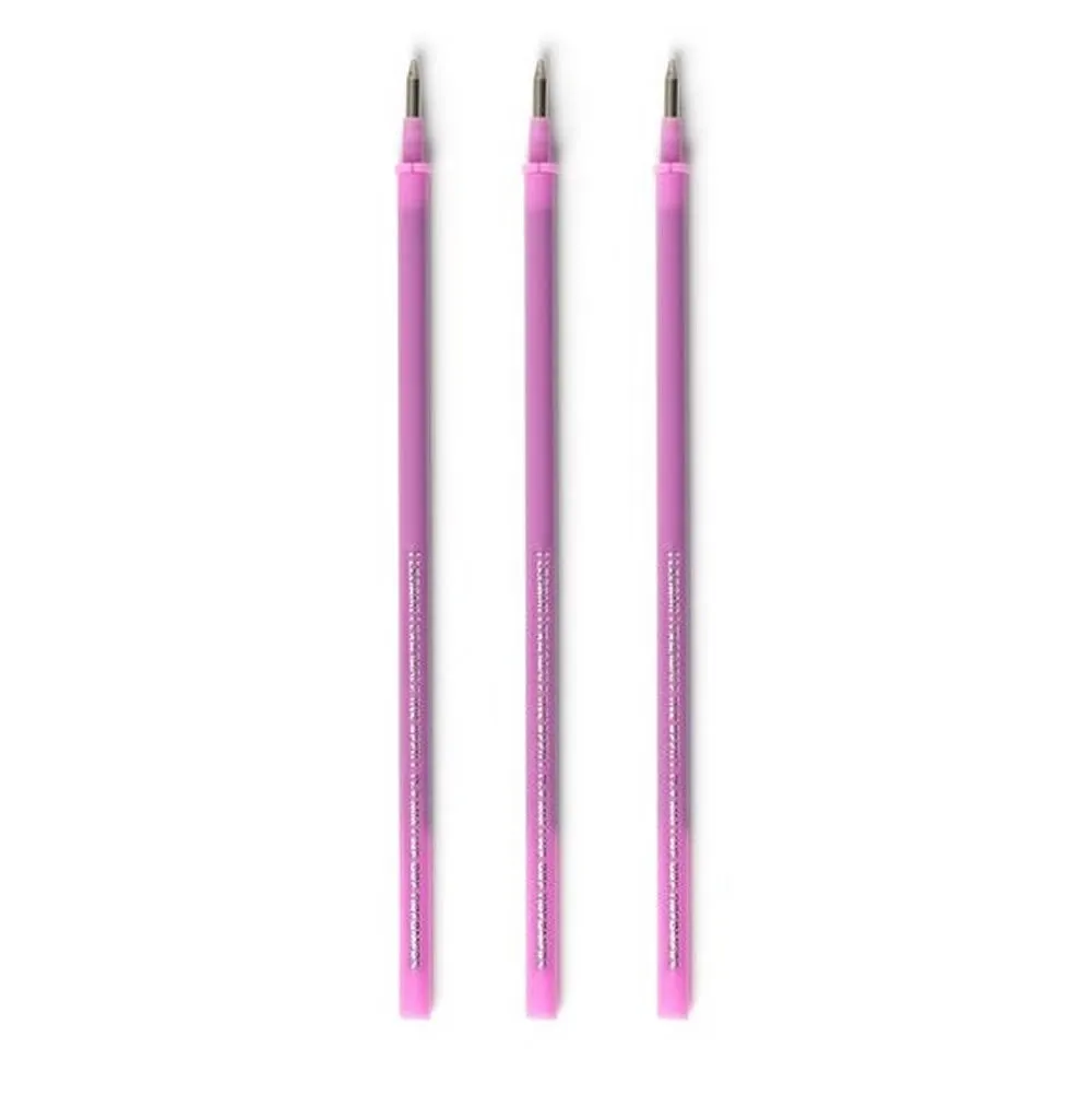 Legami Purple Erasable Gel Pen Refills - 3 Pack