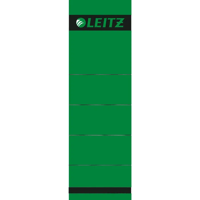 Leitz SPINE LABEL-GREEN-SHORT-BROAD