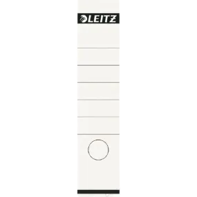 Leitz Spine Labels Broad Long White