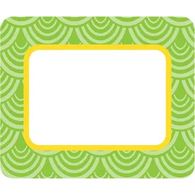 LEMON LIME NAME TAGS - GREEN