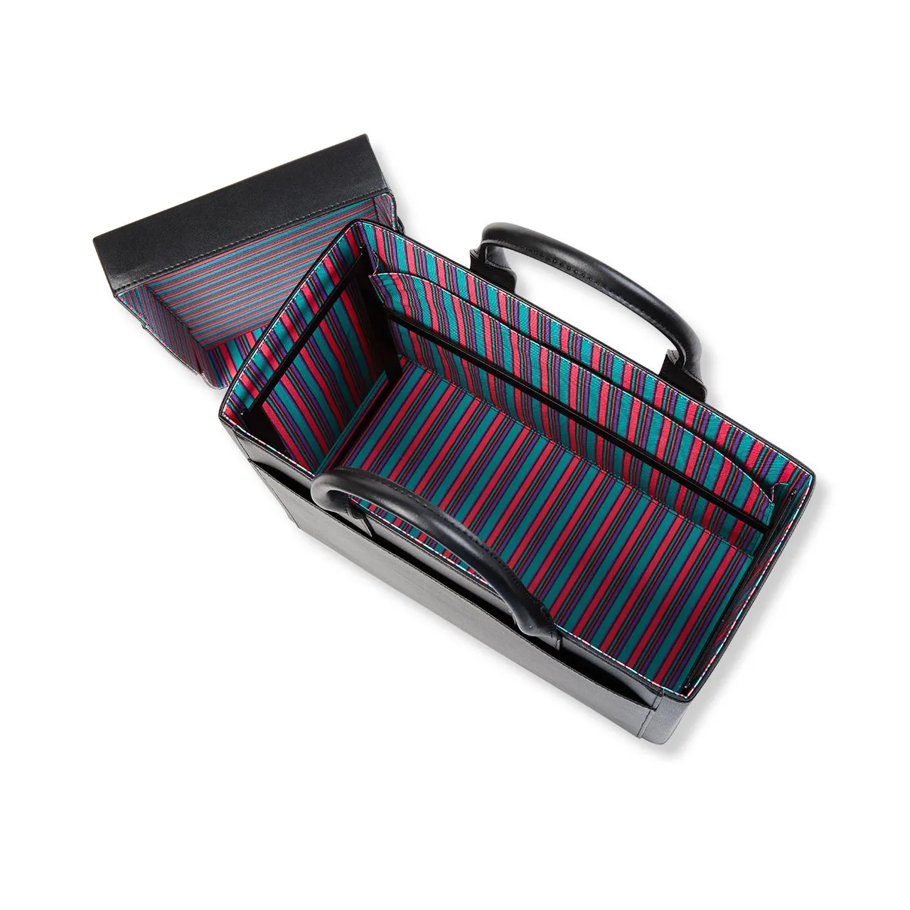 LevTex LeMans Portable File Tote with Lid