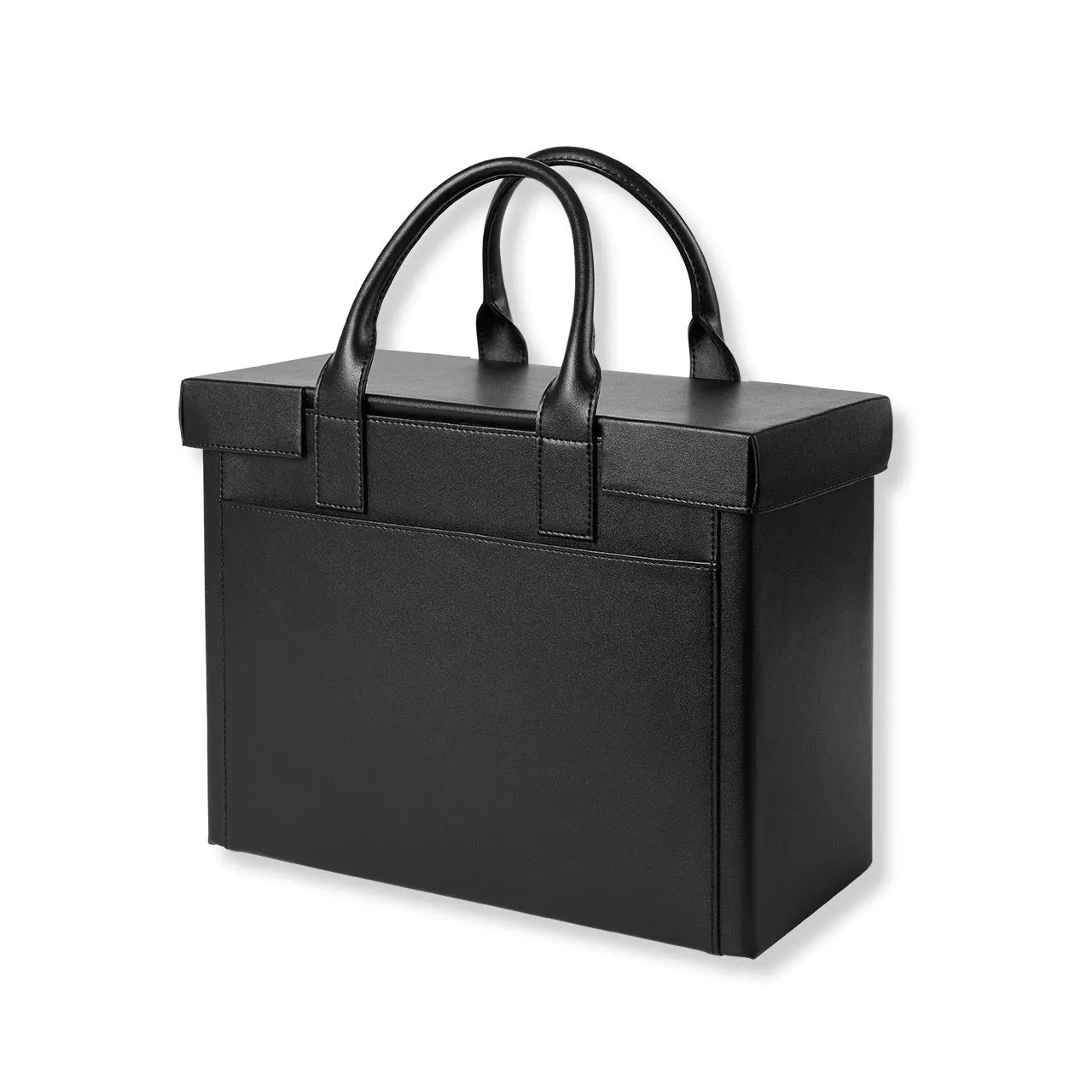 LevTex LeMans Portable File Tote with Lid