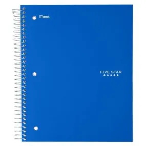 Mead Fivestar Binder 1 Inches O Ring   2 Pocket Divider