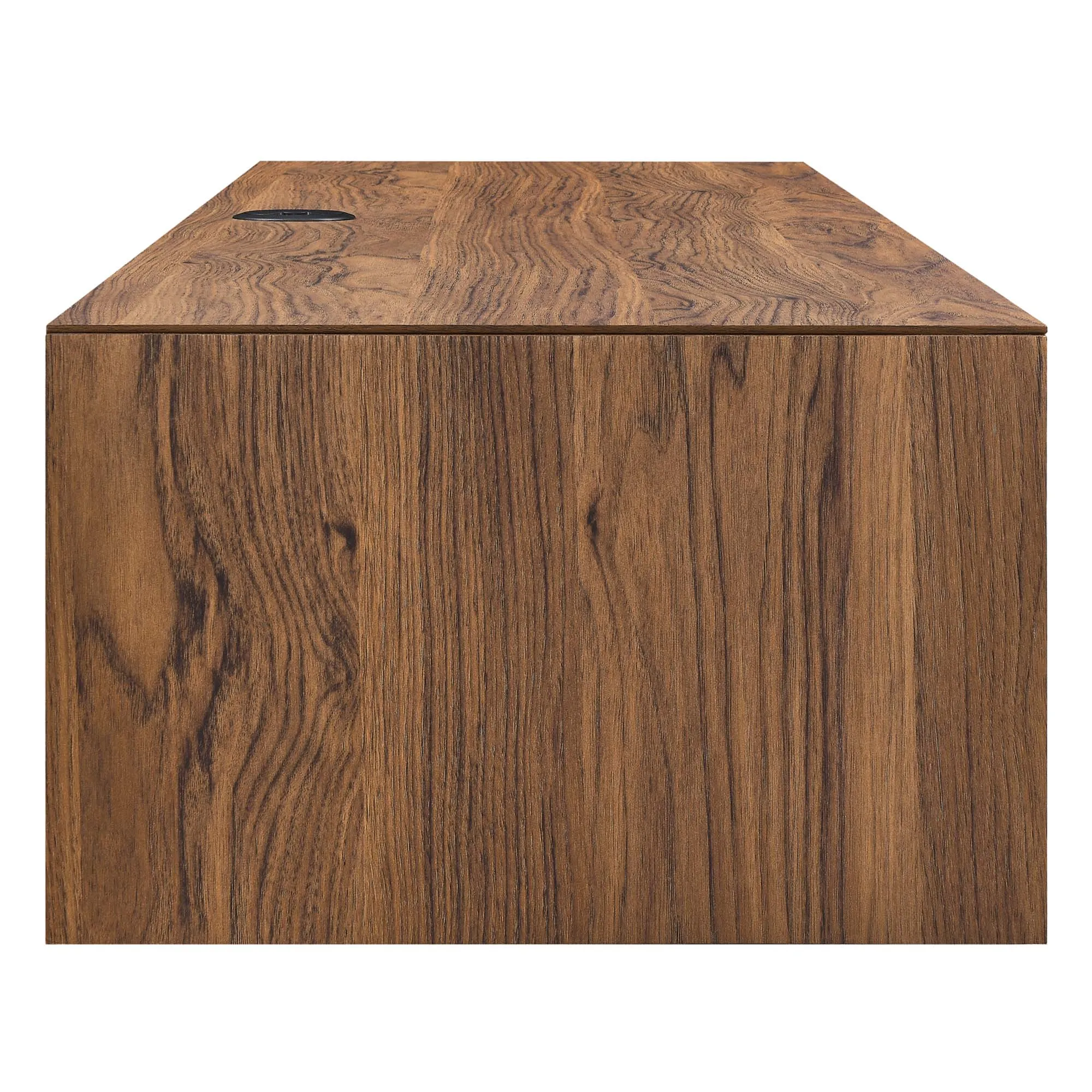 Merit 60" Wall Mount Wood Office Desk by Modway