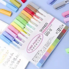 Metallic Outline Markers - Shands