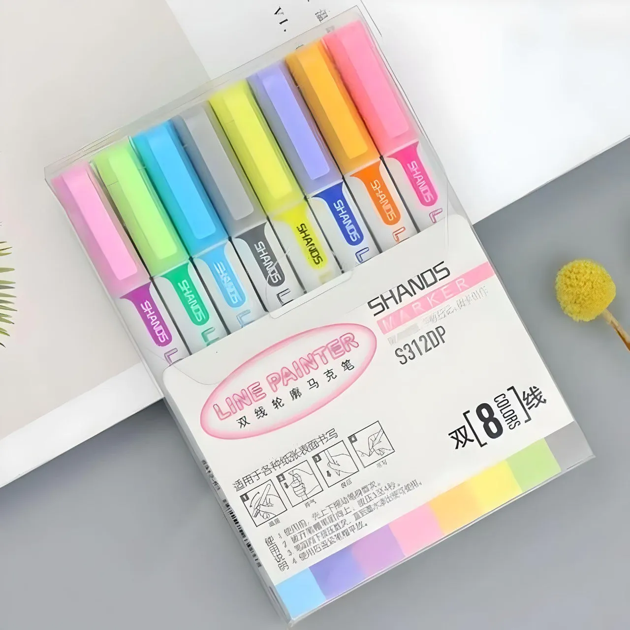 Metallic Outline Markers - Shands