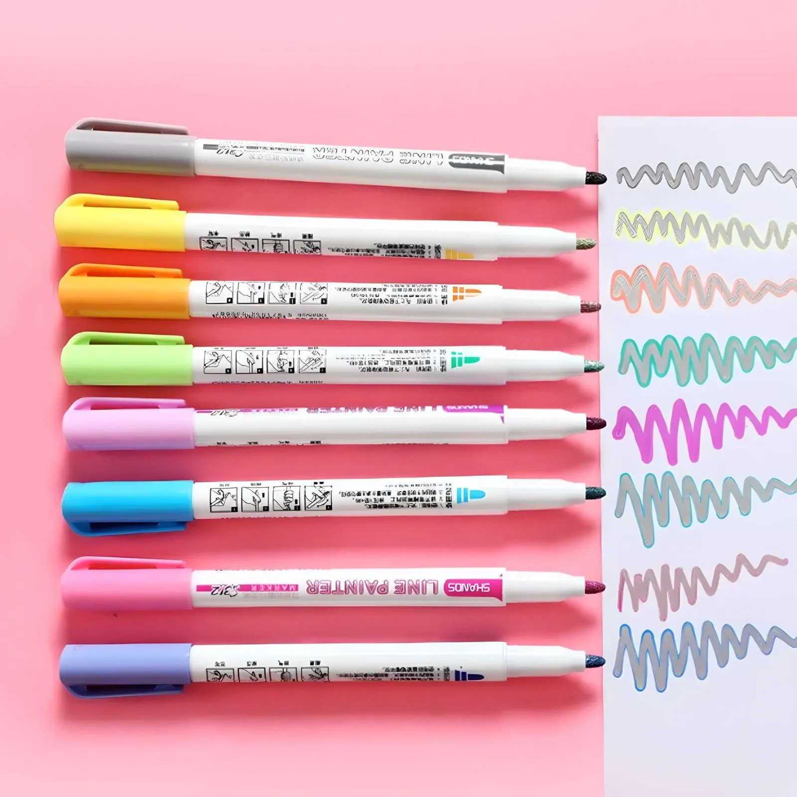 Metallic Outline Markers - Shands