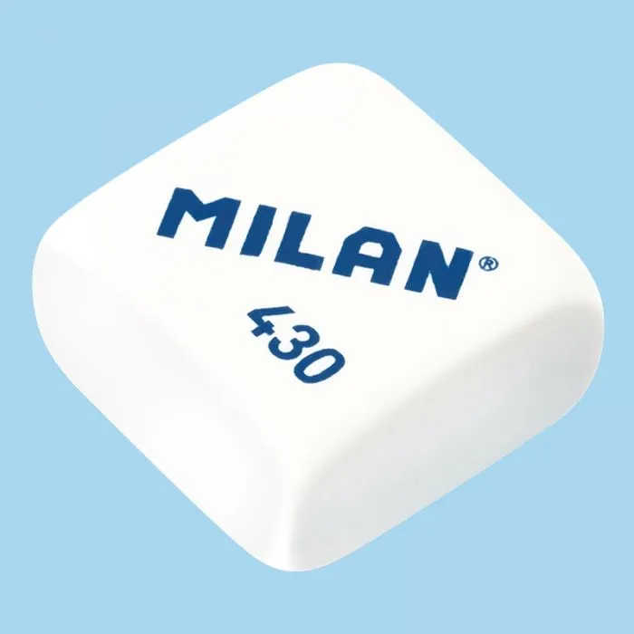 Milan Synthetic Rubber Erasers 430   3 nata® erasers 648