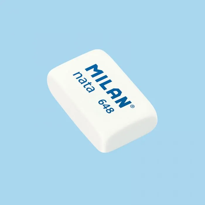 Milan Synthetic Rubber Erasers 430   3 nata® erasers 648