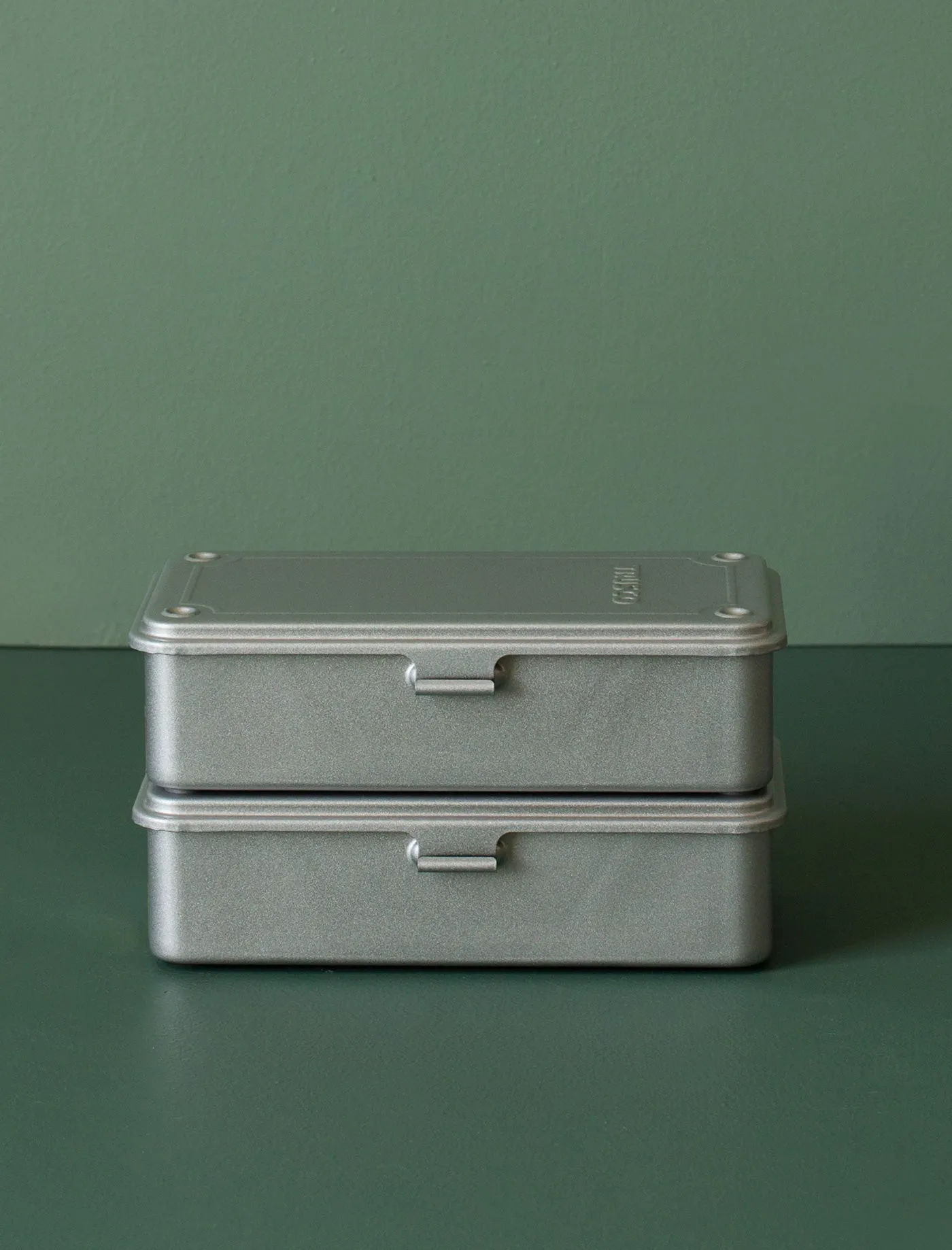 Mini Steel Toolbox // Silver