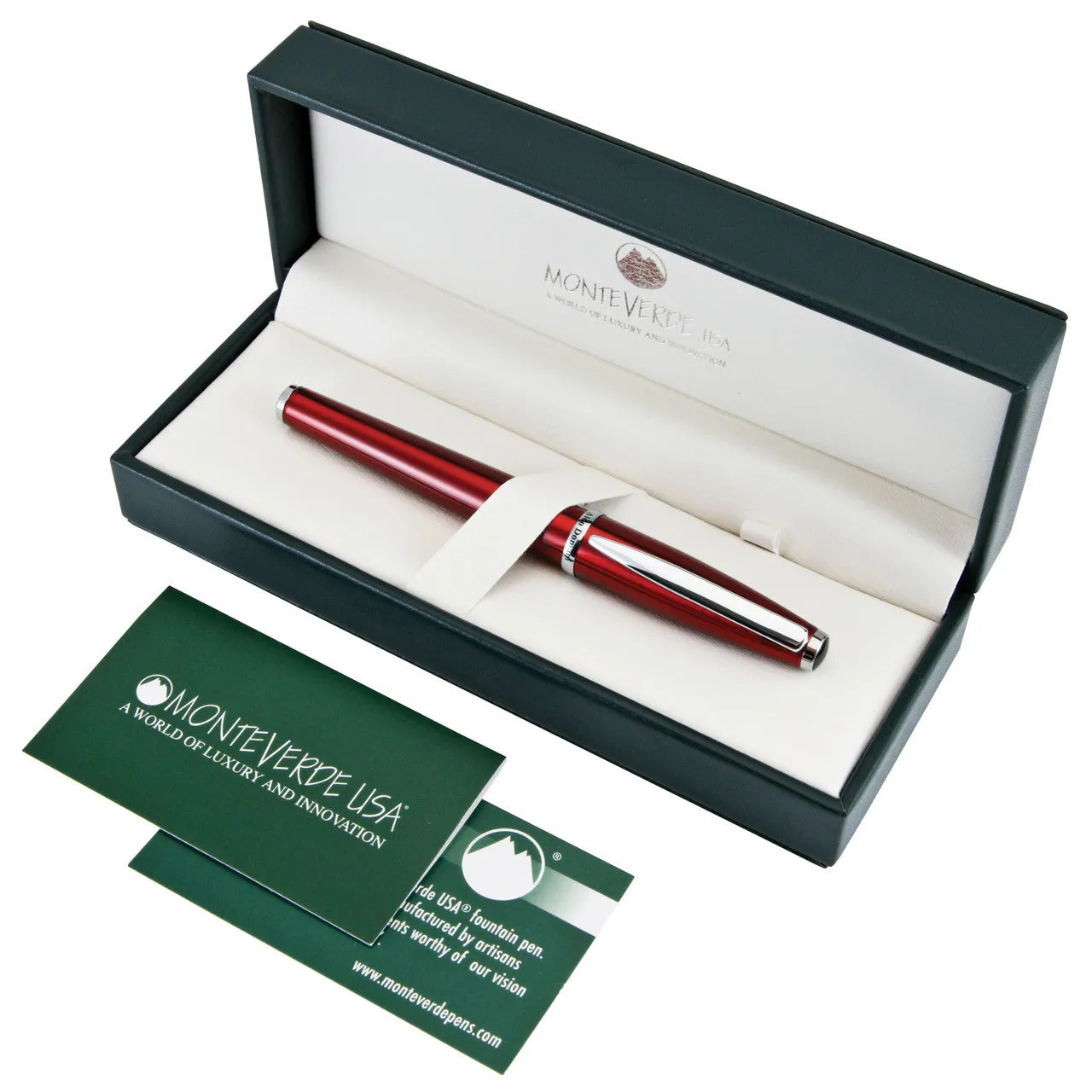 Monteverde USA® Aldo Domani Fountain Pen Green w/ JoWo Nib