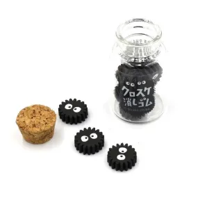 MOVIC 1221-13 My Neighbor Totoro Series Small Black Charcoal Canned Eraser Healing Eraser Modeling Eraser