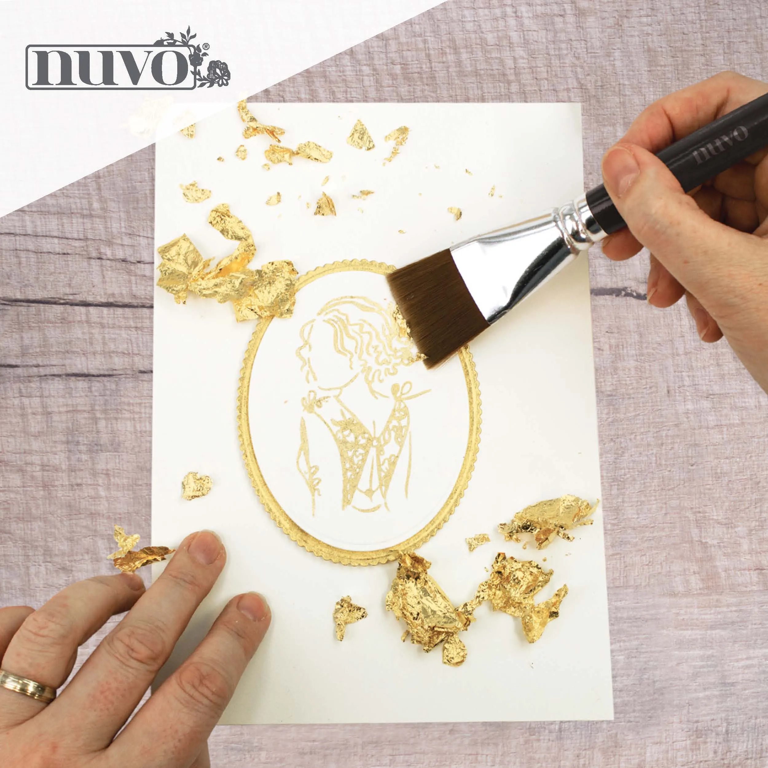 Multipack of 4 - Gilding Flakes - Radiant Gold (200ml) - 850n4
