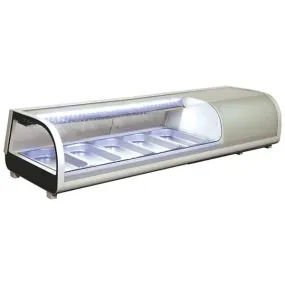 Omcan 39997 Sushi Showcase Digital Control 53 inch 2 cu.ft.