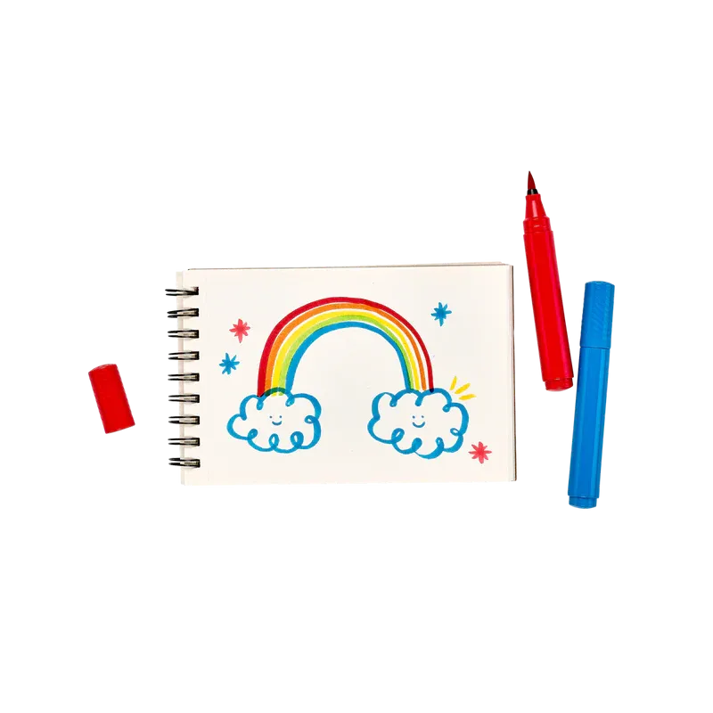 OOLY Big Bright Brush Markers - set of 10