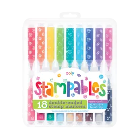 Ooly Stampables Double Ended Scented Markers