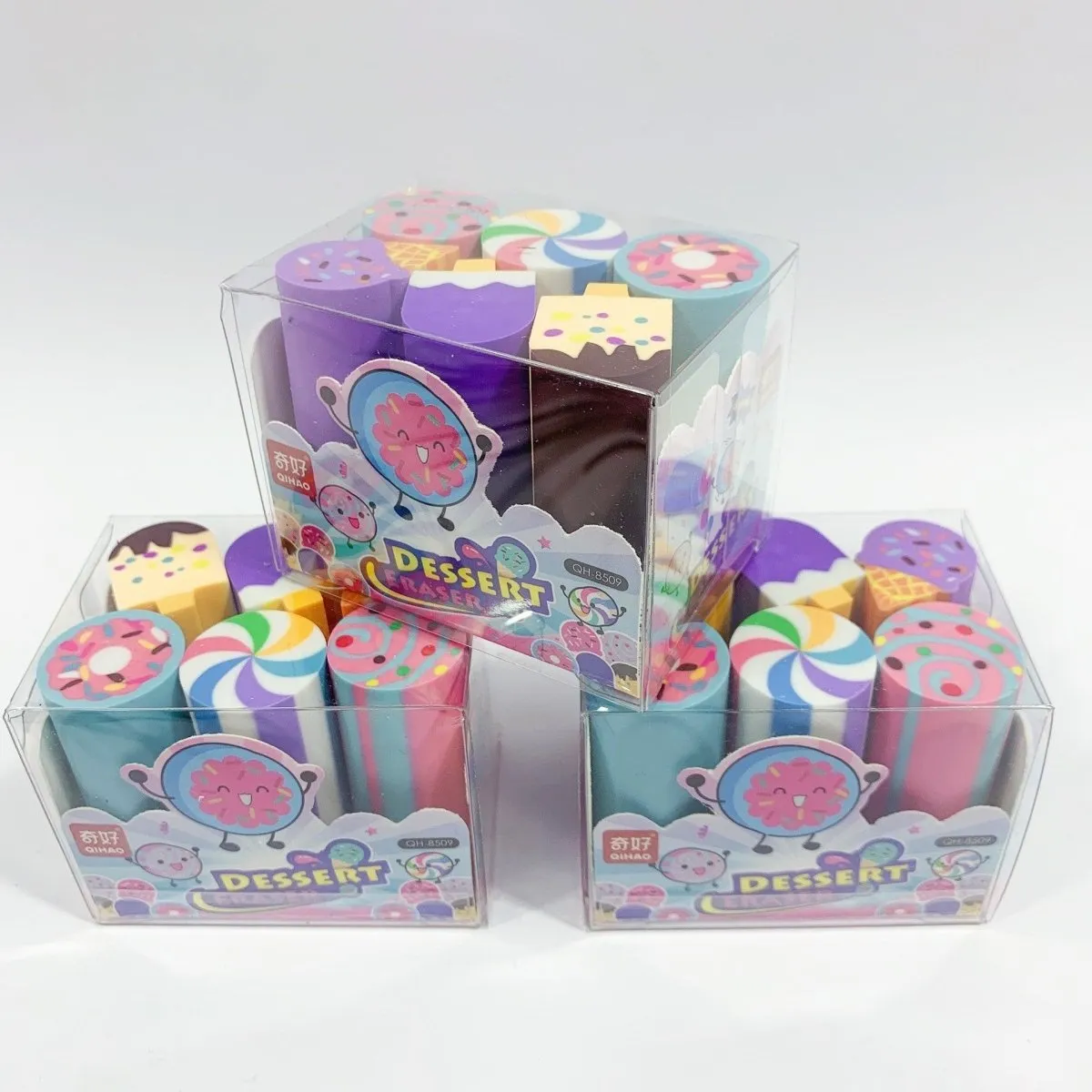Pencil Erasers Sushi Dessert Sport Cute Erasers Party Bags Fillers