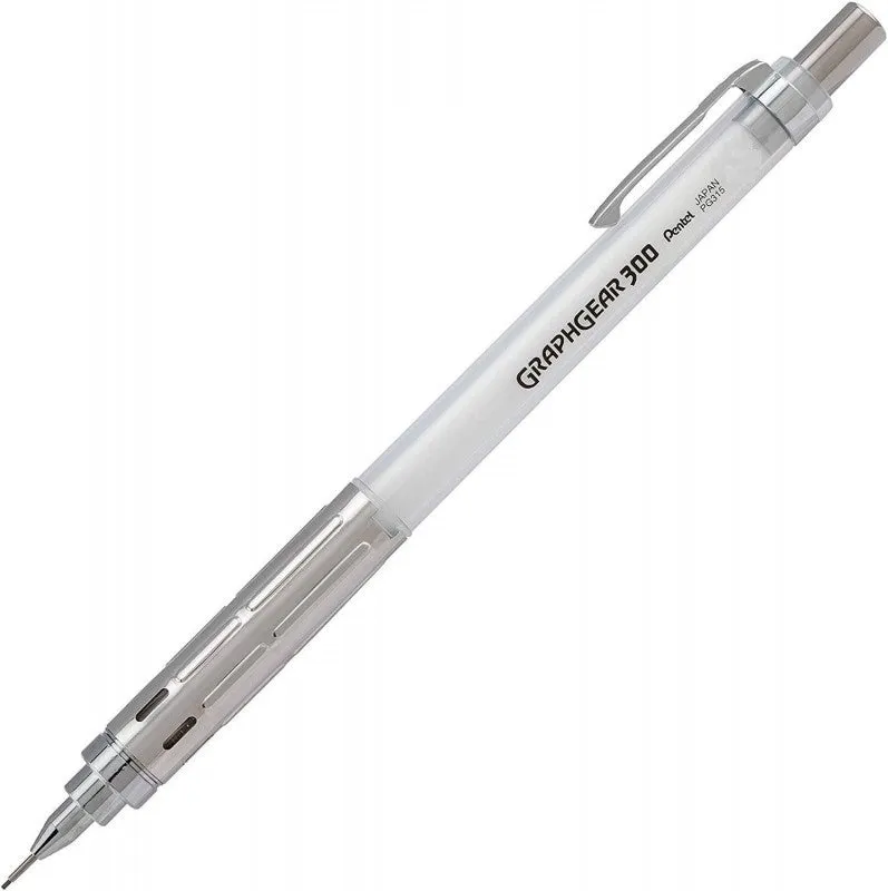 Pentel Graph Mechanical Pencil 0.5mm White