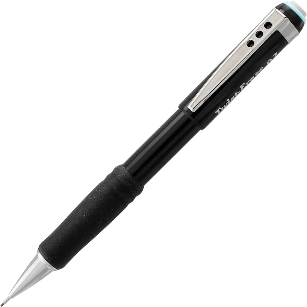 Pentel Twister Click 100 HB Mechanical Pencil Black 0.5mm