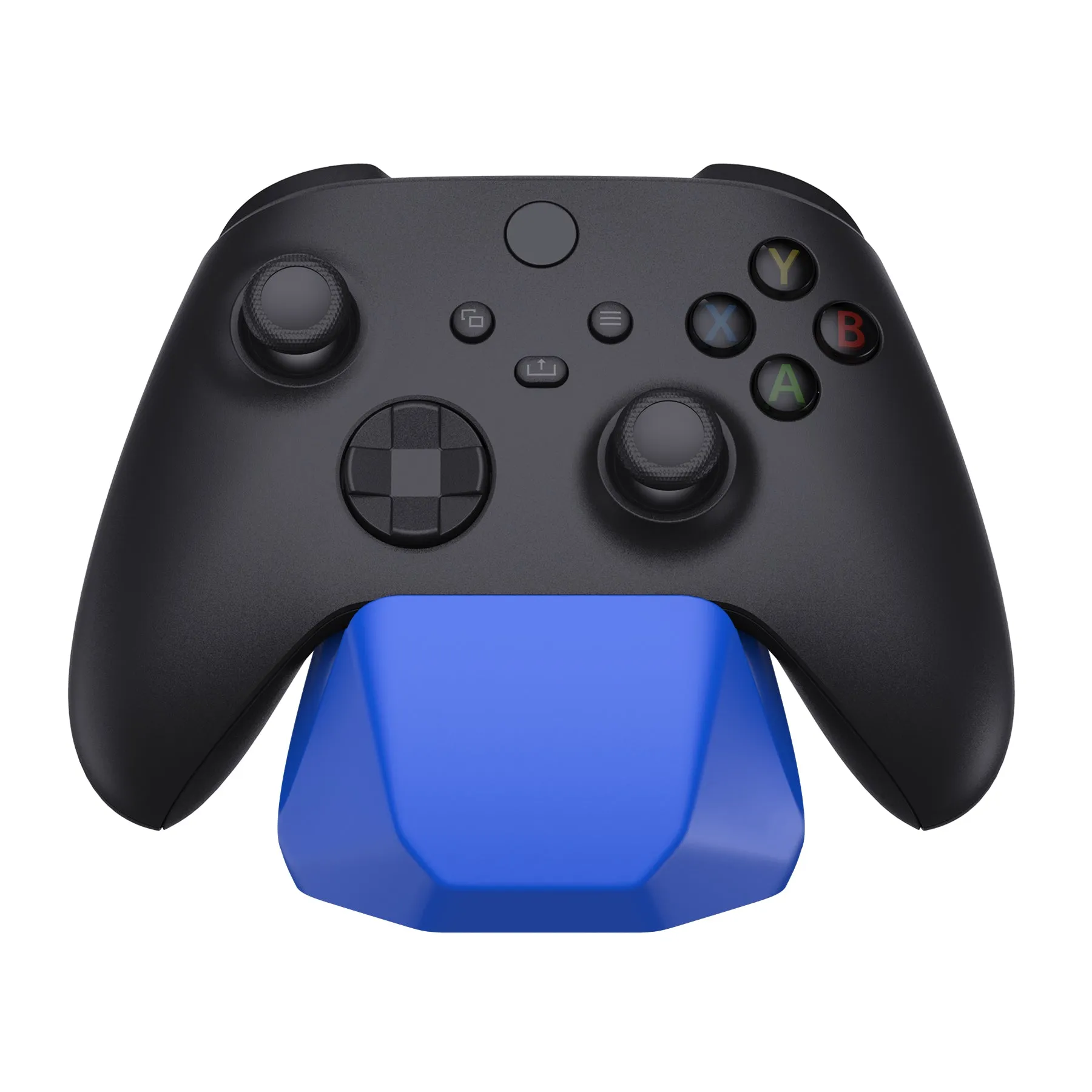 PlayVital Blue Universal Game Controller Stand for Xbox Series X/S Controller, Gamepad Stand for PS5/4 Controller, Display Stand Holder for Xbox Controller - PFPJ055