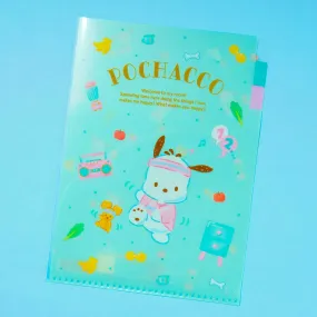 Pochacco Stay Fit Multi Pocket A5 File Folder
