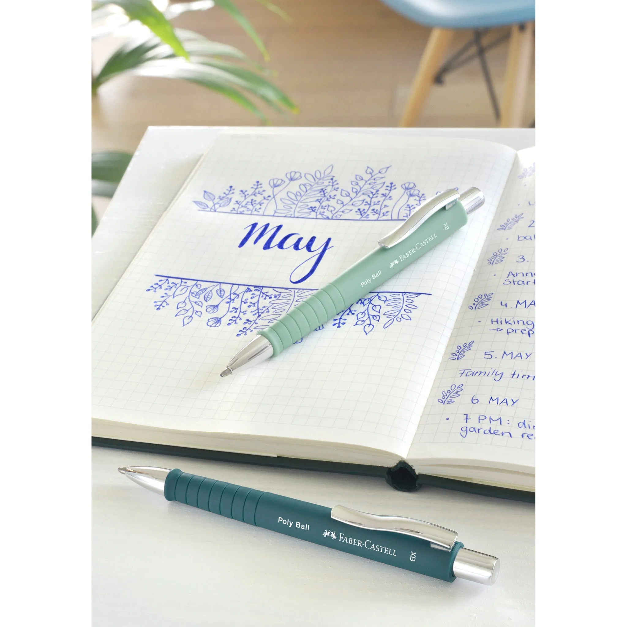 Poly Ball Ballpoint Pen, Emerald Green - #241167