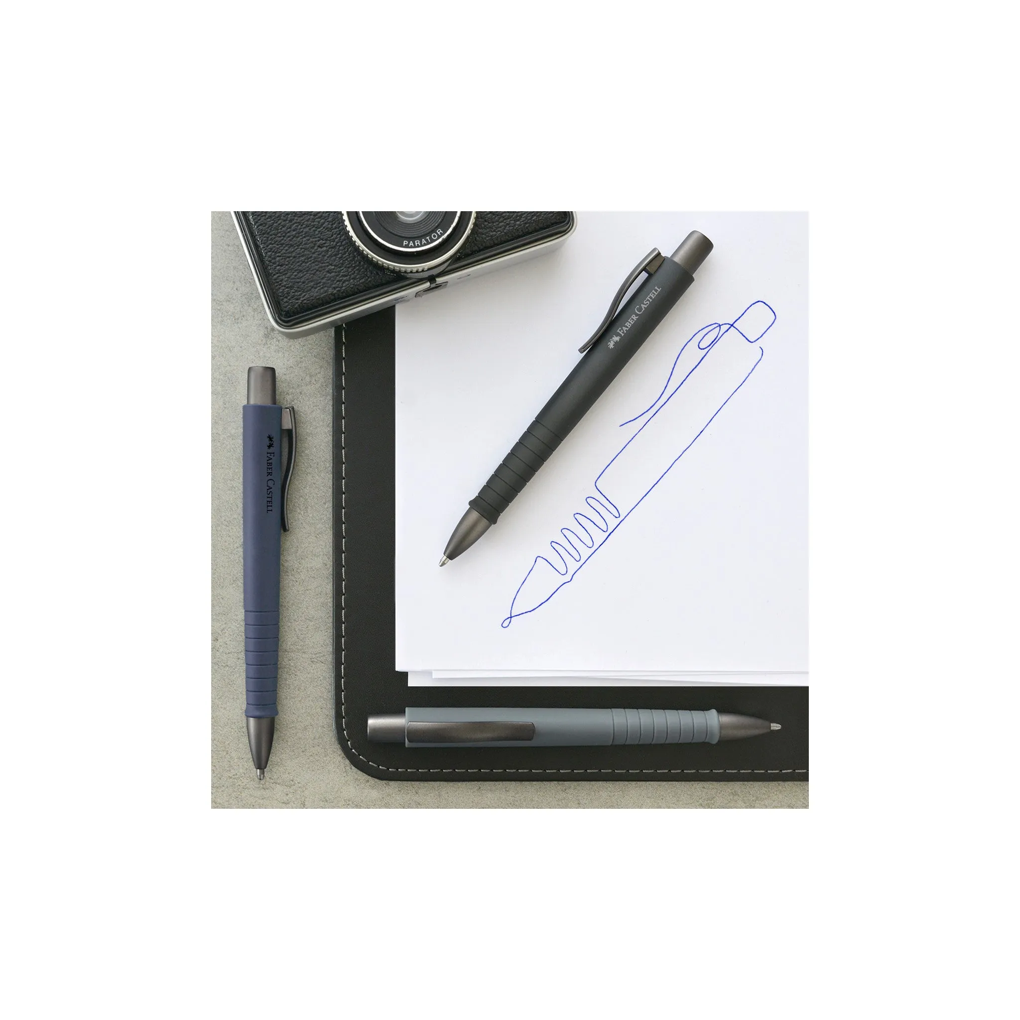 Poly Ball Urban Ballpoint Pen, Navy Blue - #241189