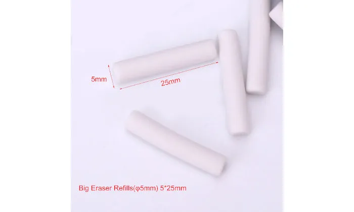 Portable Electric Eraser Refills 50 Piece