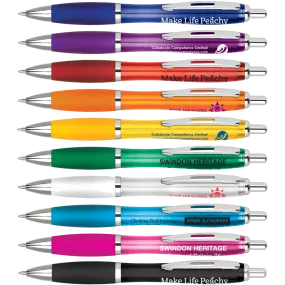 Promotional Curvy Pens - Unprinted sample