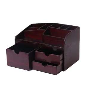 Quirky 3 drawers useful desk organizer